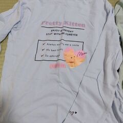 女の子150長袖2枚の画像