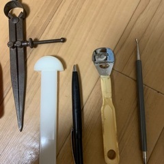 (11/9まで)レザークラフト　革工具　道具色々の画像