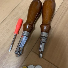 (11/9まで)レザークラフト　革工具　道具色々の画像