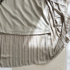 INGNI グリーン　プリーツスカート　裏地ありの画像