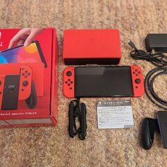 Nintendo Switch マリオレッド 有機ELモデルの画像