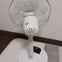 【1000円・中古扇風機】アイリスオーヤマ 扇風機 LFA-306-W 2022年製 扇風機カバー付の画像