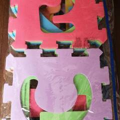 数字・文字抜きマットの画像