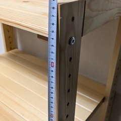 木製ラックの画像