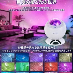 【新品】プラネタリウム 家庭用 スタープロジェクター 星空 ナイトライトの画像
