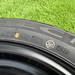 ダイハツ 2023年製造 バリ山155/65r14 スタッドレスの画像