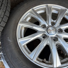 溝タップリ！16インチ☆スタッドレスアルミホイールセット♪美品　の画像