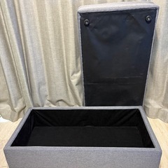 収納付きスツールの画像