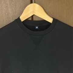 ユニクロ　キッズ 150 スウェット　黒の画像