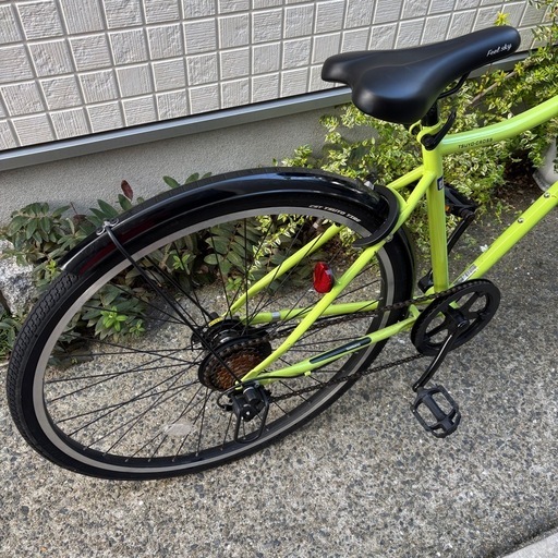 お値下げ‼️　美品✨　クロスバイク　6段変速　自転車　27インチ