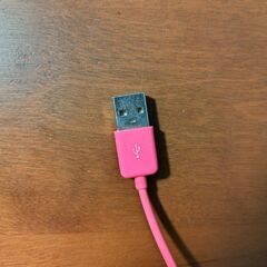 充電ケーブル　60cm　MicroUSB　ピンクの画像
