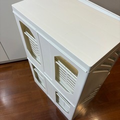 ランドリーボックス Clevan 2段の画像