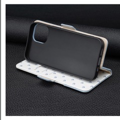 iPhone 13ケース カバー 手帳型 カード収納 スタンド機能付きの画像