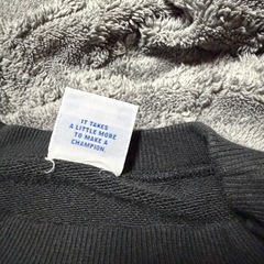 Champion ブラック スウェット Lの画像