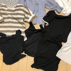 レディース　Mサイズ　まとめ売り　長袖　半袖　ユニクロ　オフィスカジュアルの画像