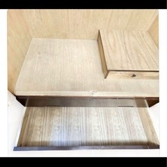 【無料】昭和レトロ箪笥 木製ワードローブ／引き取り限定（渋谷区）の画像