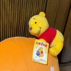 プーさん　クッションの画像