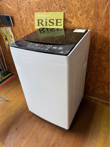 J3102   maxzen 縦型洗濯機　6kg 2018年　ガラストップ