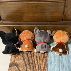 わんちゃん　キーホルダーの画像