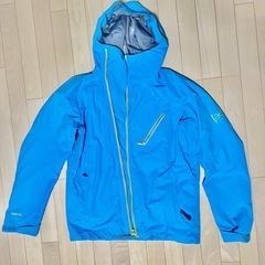 ❄️BURTON スノーボードウェア 上下セット♡水色×黒 Mサイズの画像