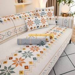 ソファ用タオル（滑り止め付き)（未使用）の画像