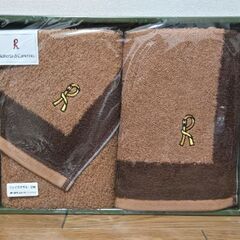 Roberta di Camerino ロベルタ フェイスタオル 2枚 ロゴの画像