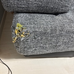 横260cmの3人掛けL字ソファーの画像