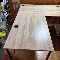 J3109   システムデスク　パソコンデスク　L字テーブル　の画像