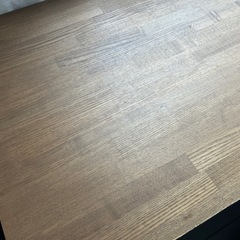 アイアン脚木製デスク　の画像