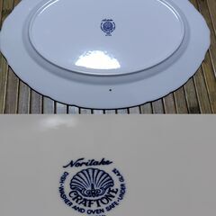 【まだ受付中・送付可能】ノリタケ クラフトーンシリーズ オーバルプレート 3枚セット 早い者勝ちです✨✨の画像