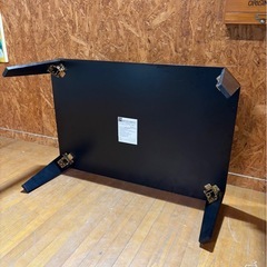 J3112   ローテーブル　センターテーブル　折りたたみテーブル　欠けありの画像