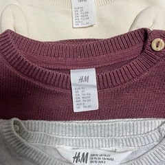 サイズ80〜90  子ども服　長袖3枚組の画像