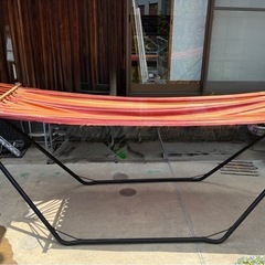 ハンモック　ベッド　アウトドア　キャンプの画像