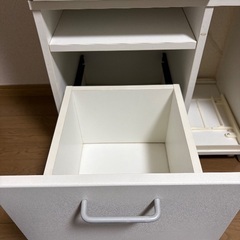 棚 引き出し付 スライド式 台車付の画像