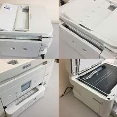 【🍀超美品】エプソン プリンター A4インクジェット複合機 EW-M530F カラリオ ADF搭載 Wi-Fi 有線LAN 自動両面 FAX 4色 独立型 前面給紙の画像