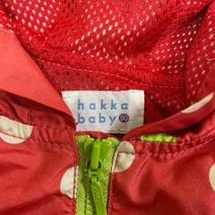 子供用ナイロンパーカー90サイズ の画像