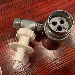 浄水器と食洗機など2台同時に！使いたい方へ CB-SMF6分岐水栓＋オートストッパー付給水栓の画像