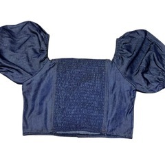 Dazy ダークブルー フレアスカート Sの画像