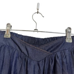 Dazy ダークブルー フレアスカート Sの画像