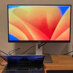 Dell ディスプレイモニターWQHD 25インチの画像