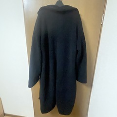 美品♡黒のボアコートです☺️の画像