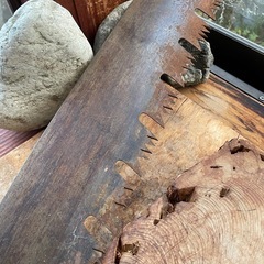 古道具　ノコギリ　骨董品の画像