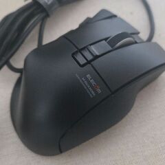 ELECOM ゲーミングマウス M-DUX30BK（有線）の画像