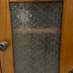 美品　収納棚　テレビ台　ガラスの画像