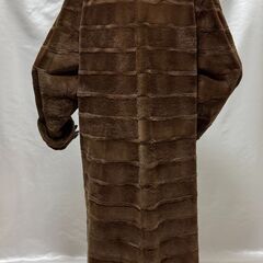 「レディース」リバーシブルロングコートの画像