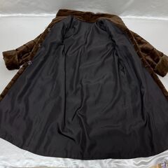 「レディース」リバーシブルロングコートの画像