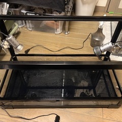 直接引き取り限定　中古　パンテオン BK6035 爬虫類 飼育ケージ ガラスケージ　三晃商会　配送不可の画像