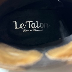 一度使用の美品　Le Talon ショートブーツ ブラウンの画像