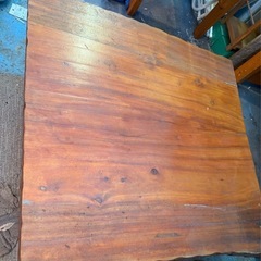 木製ベンチ 　テーブル　　3点セット　の画像