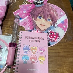 すとぷり好きなお子様に　さとみグッズ　ストロベリーぷりんすプリンスの画像